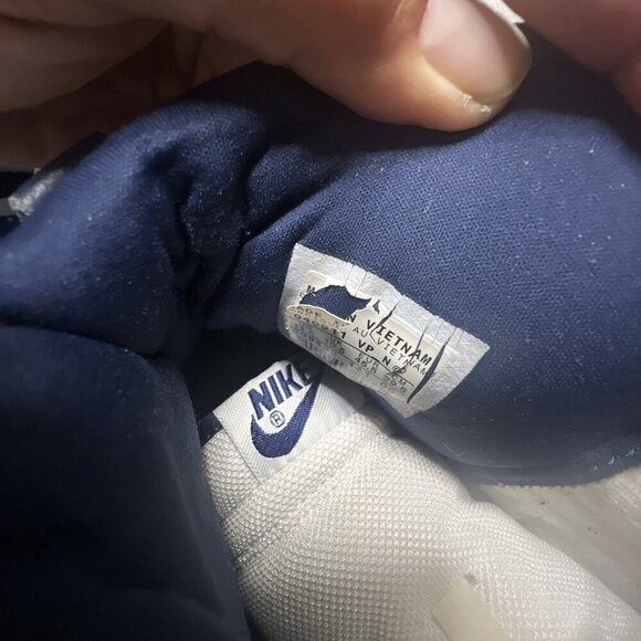 Nike Dunk High Villanova Men Size 11.5 309432 141 Midnight Navy White Shoes - Picture 15 of 15